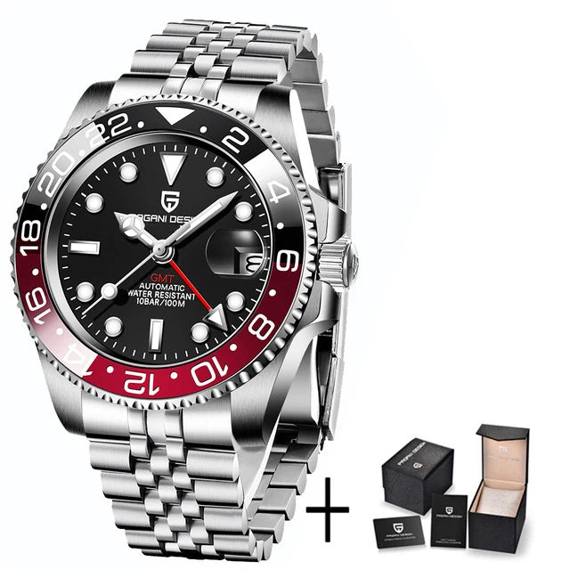 PAGANI DESIGN V3 – Luxury GMT Automatic Men's Watch, 40MM