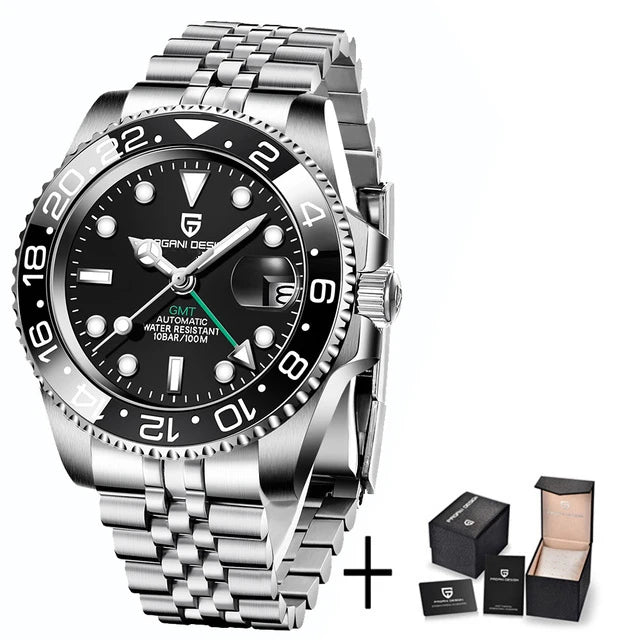 PAGANI DESIGN V3 – Luxury GMT Automatic Men's Watch, 40MM