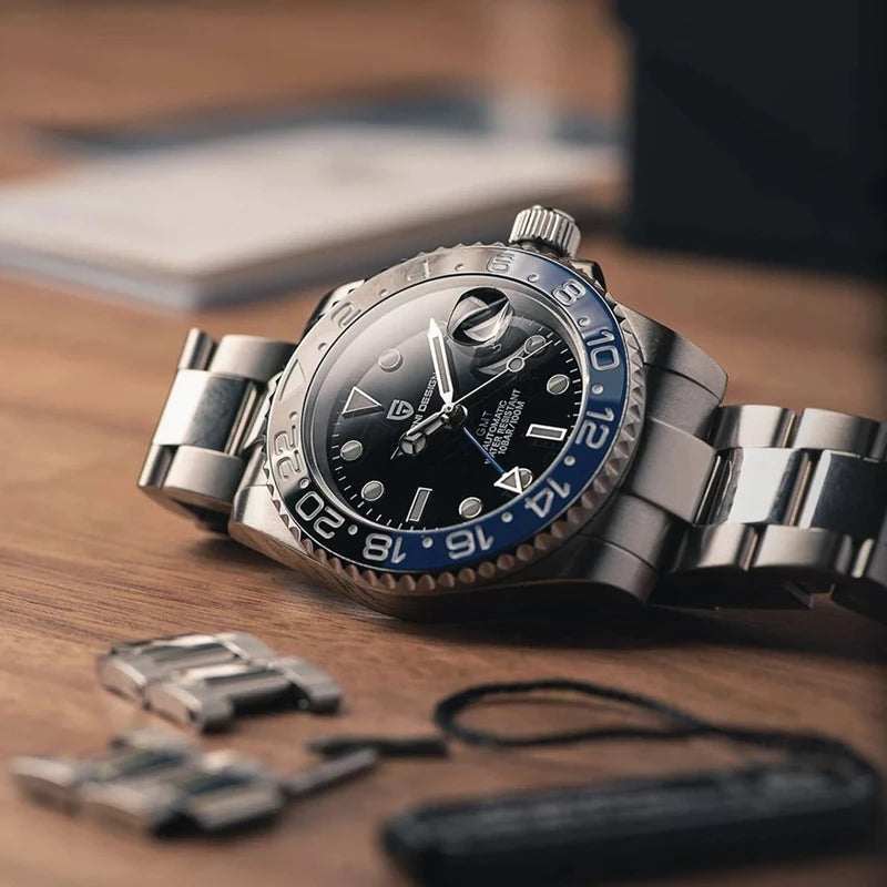 PAGANI DESIGN V3 – Luxury GMT Automatic Men's Watch, 40MM