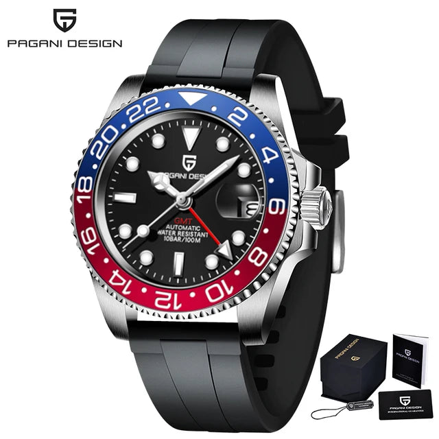 PAGANI DESIGN V3 – Luxury GMT Automatic Men's Watch, 40MM