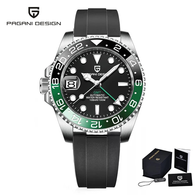 PAGANI DESIGN V3 – Luxury GMT Automatic Men's Watch, 40MM
