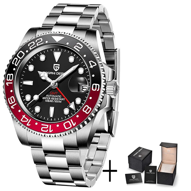 PAGANI DESIGN V3 – Luxury GMT Automatic Men's Watch, 40MM