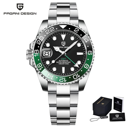PAGANI DESIGN V3 – Luxury GMT Automatic Men's Watch, 40MM