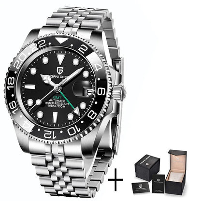 PAGANI DESIGN V3 – Luxury GMT Automatic Men's Watch, 40MM
