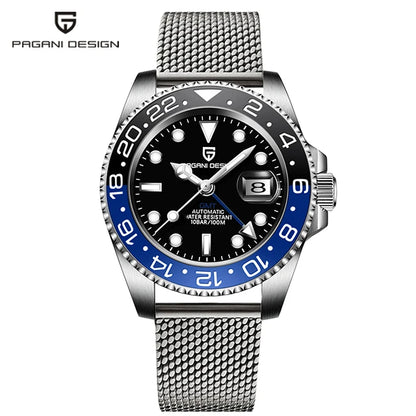 PAGANI DESIGN V3 – Luxury GMT Automatic Men's Watch, 40MM