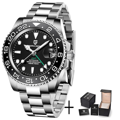 PAGANI DESIGN V3 – Luxury GMT Automatic Men's Watch, 40MM